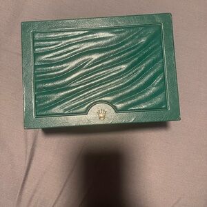 Rolex Green Jewelry Box